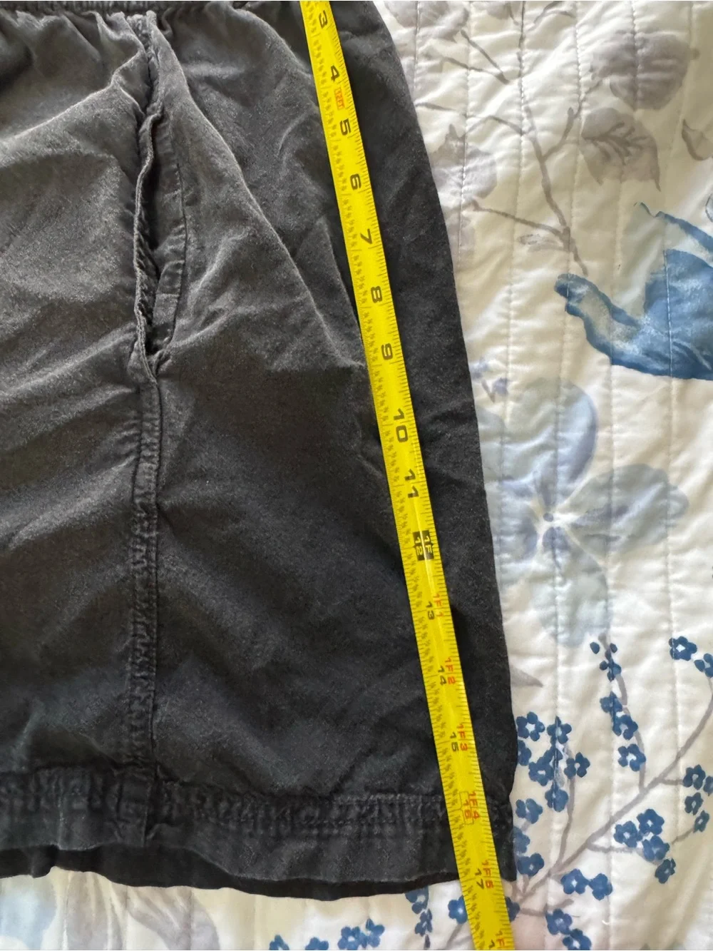 Free People Black Elastic-Waist Athletic Shorts
